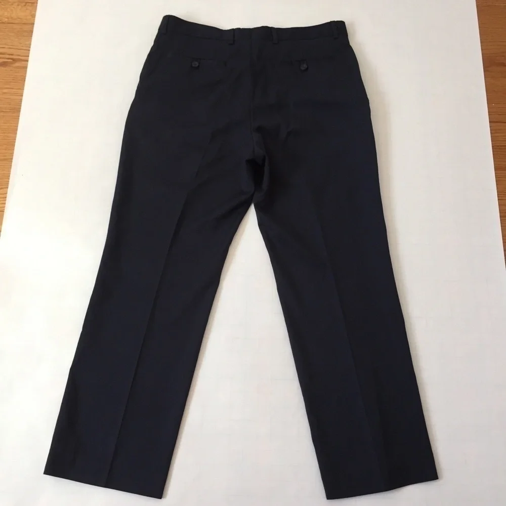 BANANA REPUBLIC Tailored Fit  Wool Blend Navy Blue